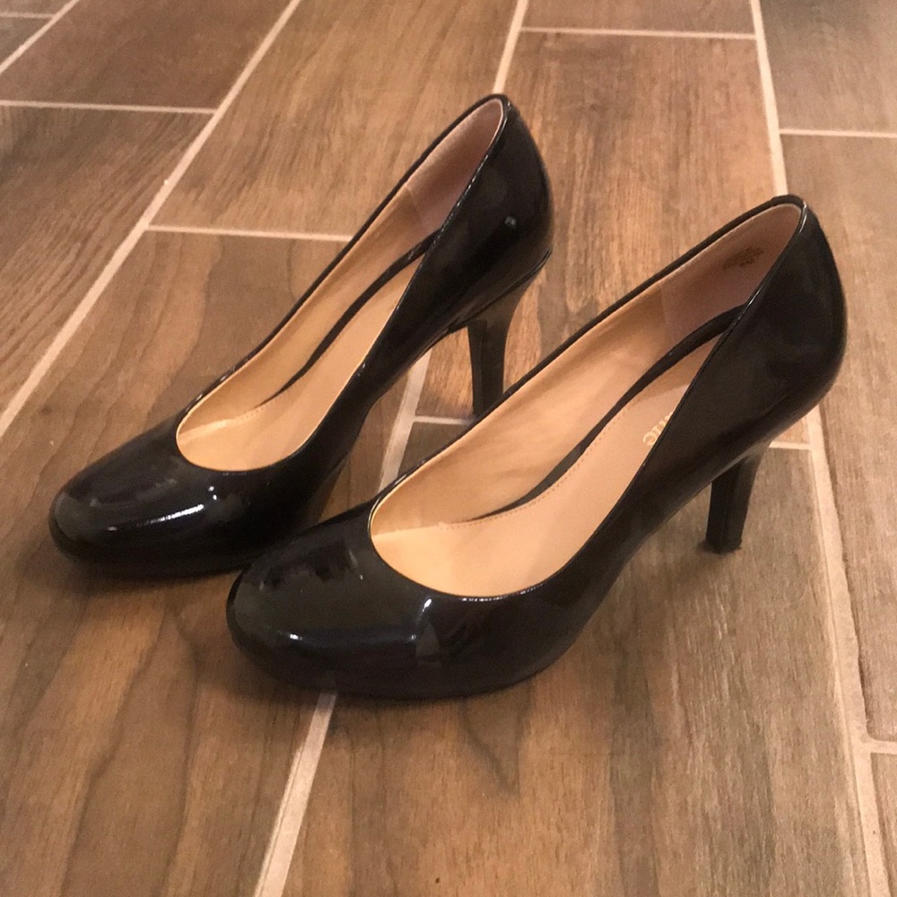 Black Patent Heels